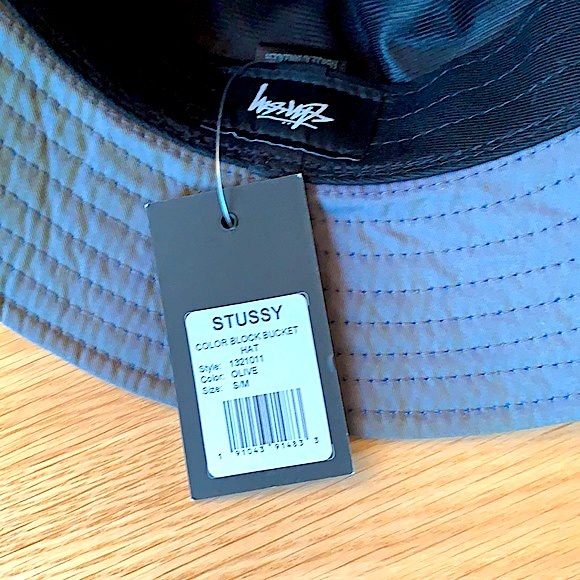Unisex Stussy Color Blocked Bucket Hat size S/M - Picture 5 of 5
